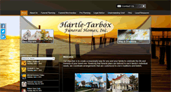 Desktop Screenshot of hartle-tarboxfuneralhomes.com